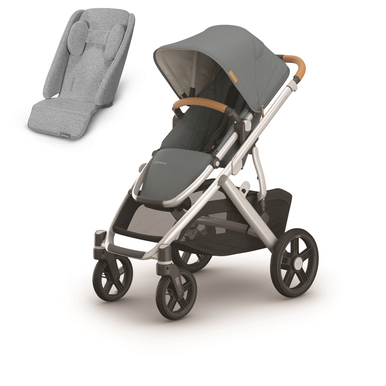 UPPAbaby Vista V3 + Infant SnugSeat Bundle in Callum