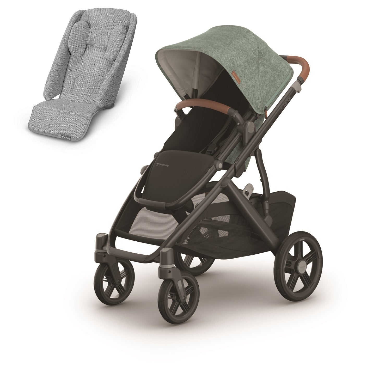 UPPAbaby Vista V3 + Infant SnugSeat Bundle in Gwen