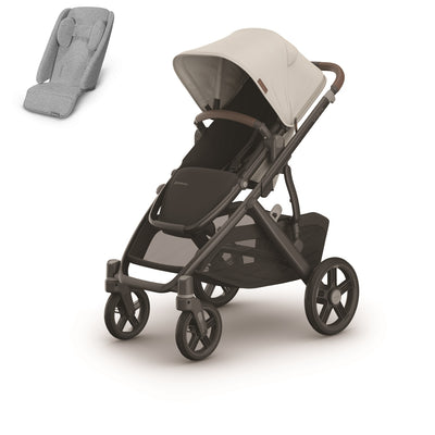 UPPAbaby Vista V3 + Infant SnugSeat Bundle in Savannah