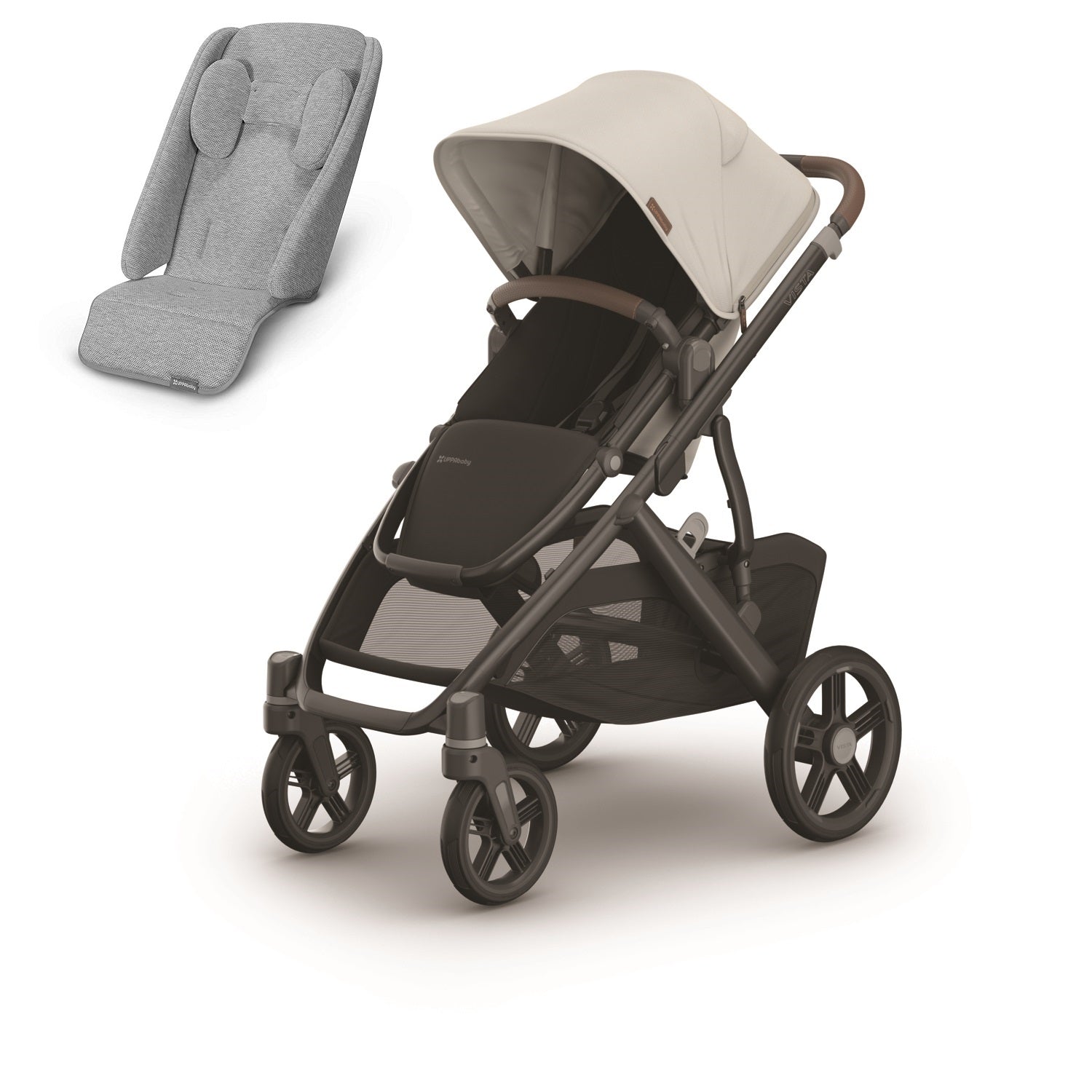 UPPAbaby Vista V3 + Infant SnugSeat Bundle in Savannah