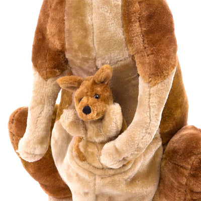 Melissa & Doug Kangaroo and Joey Lifelike Stuffed Animal