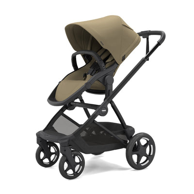 Thule Charm Stroller in 
Faded Khaki on Black