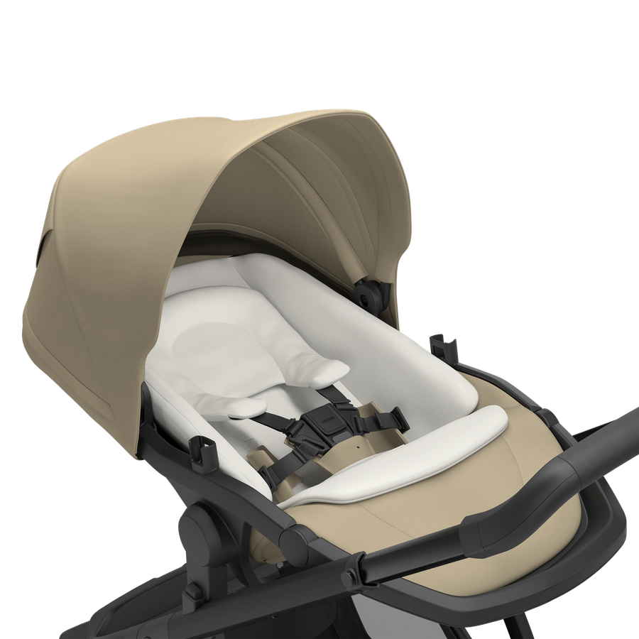 Thule Charm Stroller in 
Faded Khaki on Black
