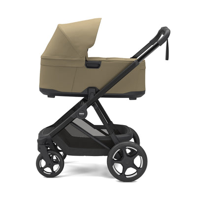 Thule Charm Stroller + Bassinet Bundle in Faded Khaki