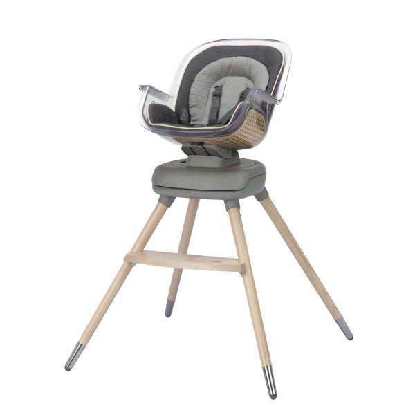 Maxi-Cosi Kindred Collection Kiskadee 360° Rotating High Chair in onyx heritage