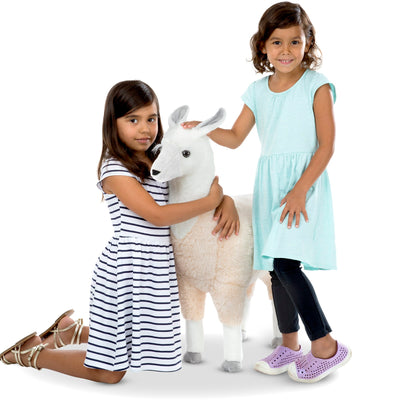 Melissa & Doug Lifelike Plush Llama