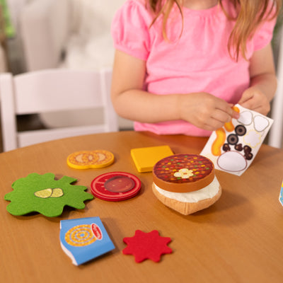 Melissa & Doug What is for Lunch? Surprise Meal Play Food Set Series 2