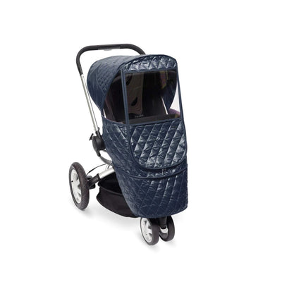 Manito Castle Beta Stroller Weather Shield in Navy