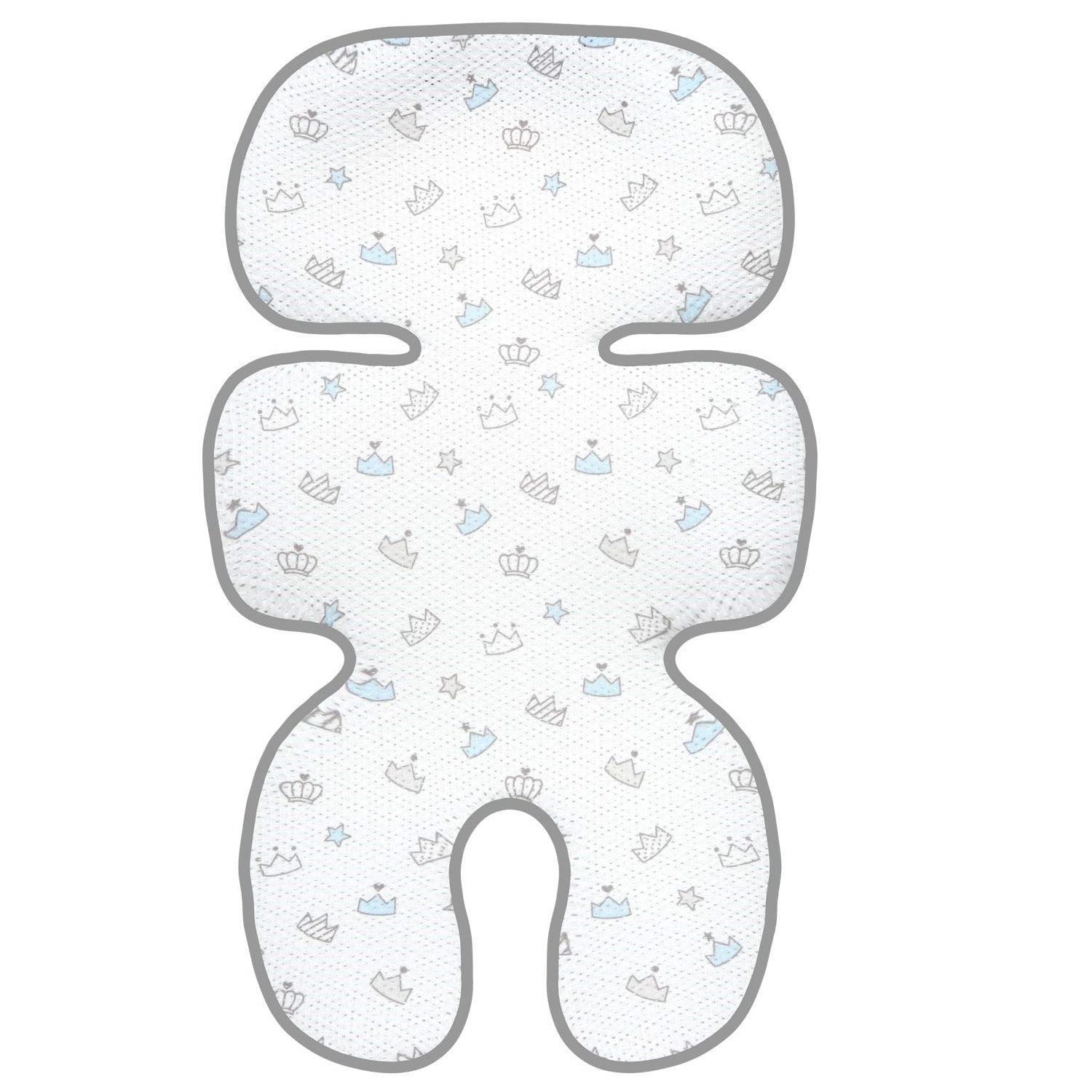 Manito Clean Basic Mesh 3D Seat Pad in Tiara Blue