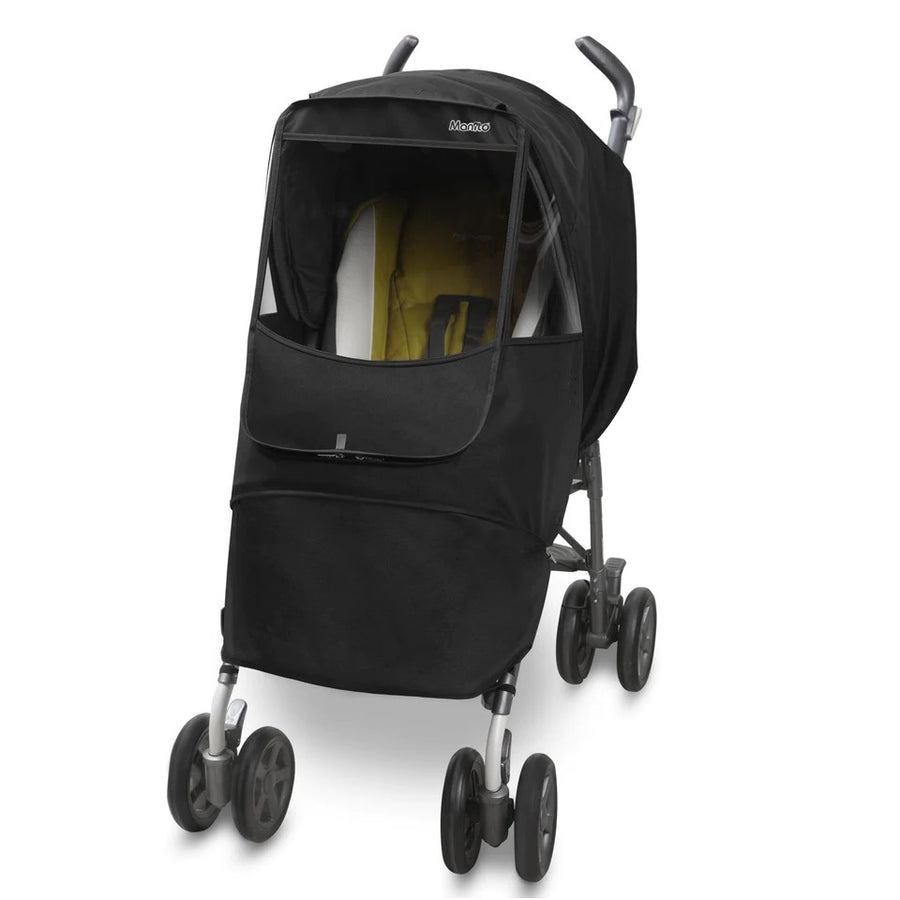 Manito Melange Alpha Stroller Weather Shield in Black