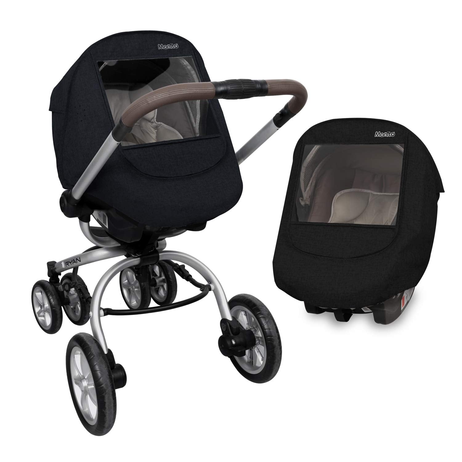 Manito Melange Infant Car Seat Weather Shield
