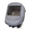 Manito Melange Infant Car Seat Weather Shield in Grey