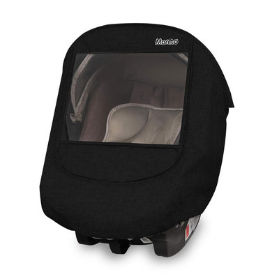 Manito Melange Infant Car Seat Weather Shield in Black