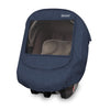 Manito Melange Infant Car Seat Weather Shield in Navy