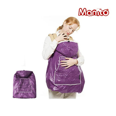 Manito Shiny Skin Infant Carrier Warmer/Bunting/Stroller Footmuff in Purple