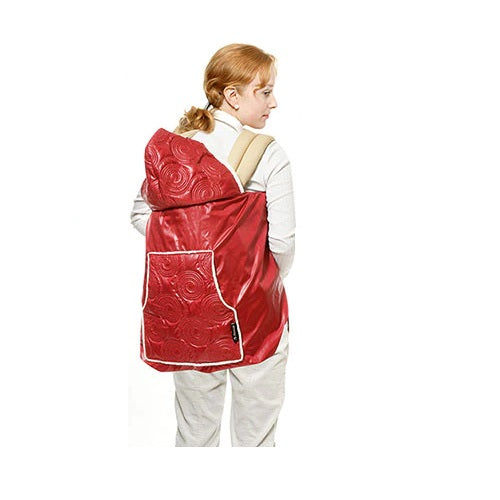 Manito Shiny Skin Infant Carrier Warmer/Bunting/Stroller Footmuff in Red