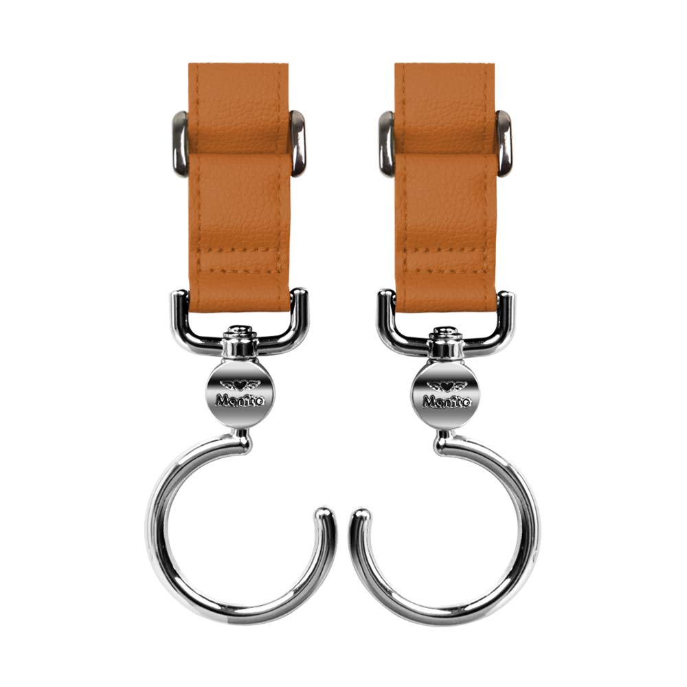 Manito Styler Stroller Hooks in Black Peal and Mocha