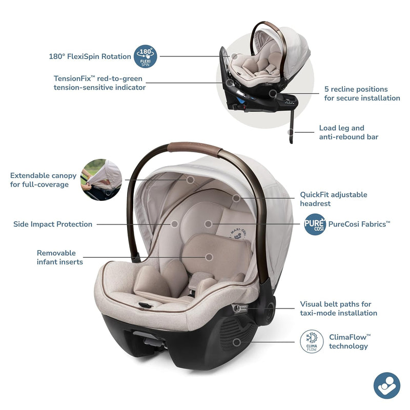 maxi cosi car seat 180 Maxi-Cosi Peri™ 180° Rotating Infant Car Seat