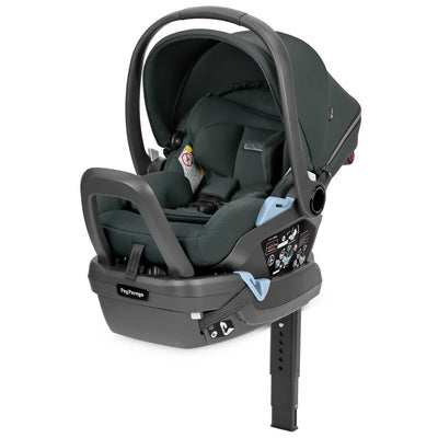 Peg Perego Viaggio 4-35 Lounge Infant Car Seat + Base in Metal