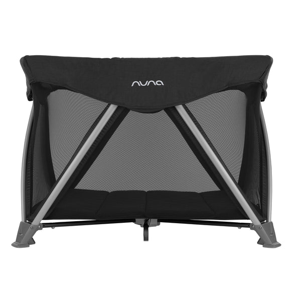 V nuna① Nuna SENA™ Aire Travel Crib with Zip-Off Bassinet - Little