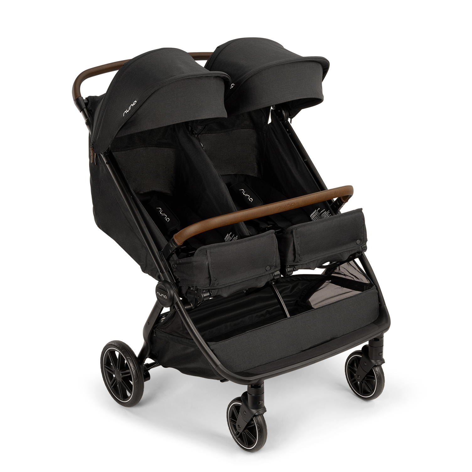 Nuna TRVL™ dubl Stroller in Caviar