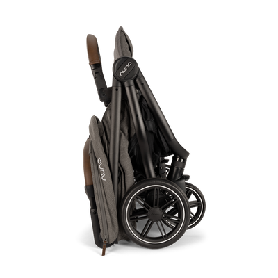 Nuna TRVL™ dubl Stroller folded