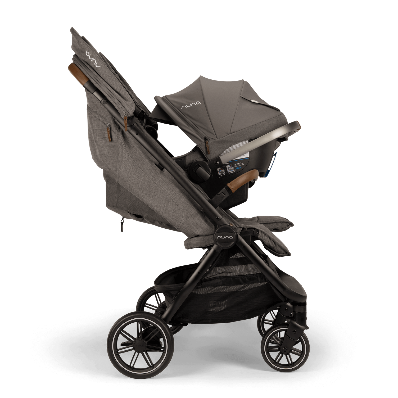 Nuna TRVL™ dubl Stroller with Pipa