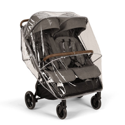 Nuna TRVL™ dubl Stroller with rain cover