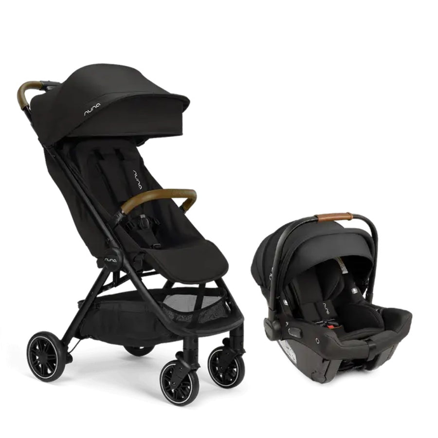Nuna TRVL™ + PIPA™ Urbn Travel System in Caviar