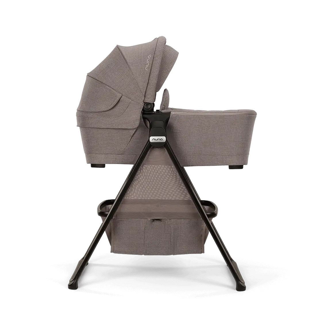 Nuna SWIV™ and TRIV™ Series Bassinet + Stand BMW Collection in Umber