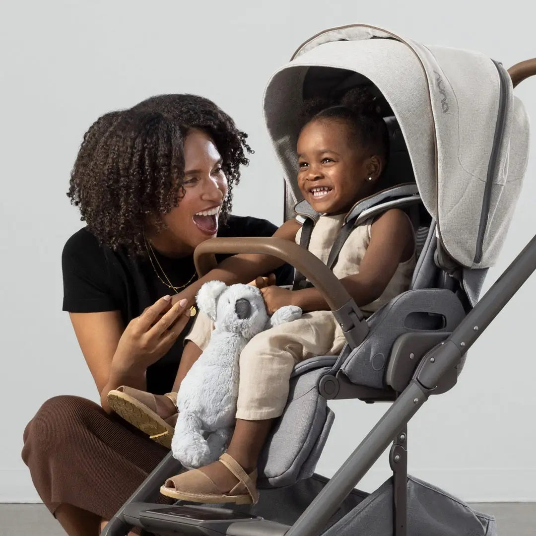 Nuna MIXX Next Stroller with Magnetic Buckle in Curated
