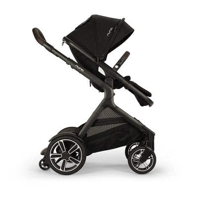 Nuna DEMI™ Next Stroller + Rider Board in Caviar/Chocolate
