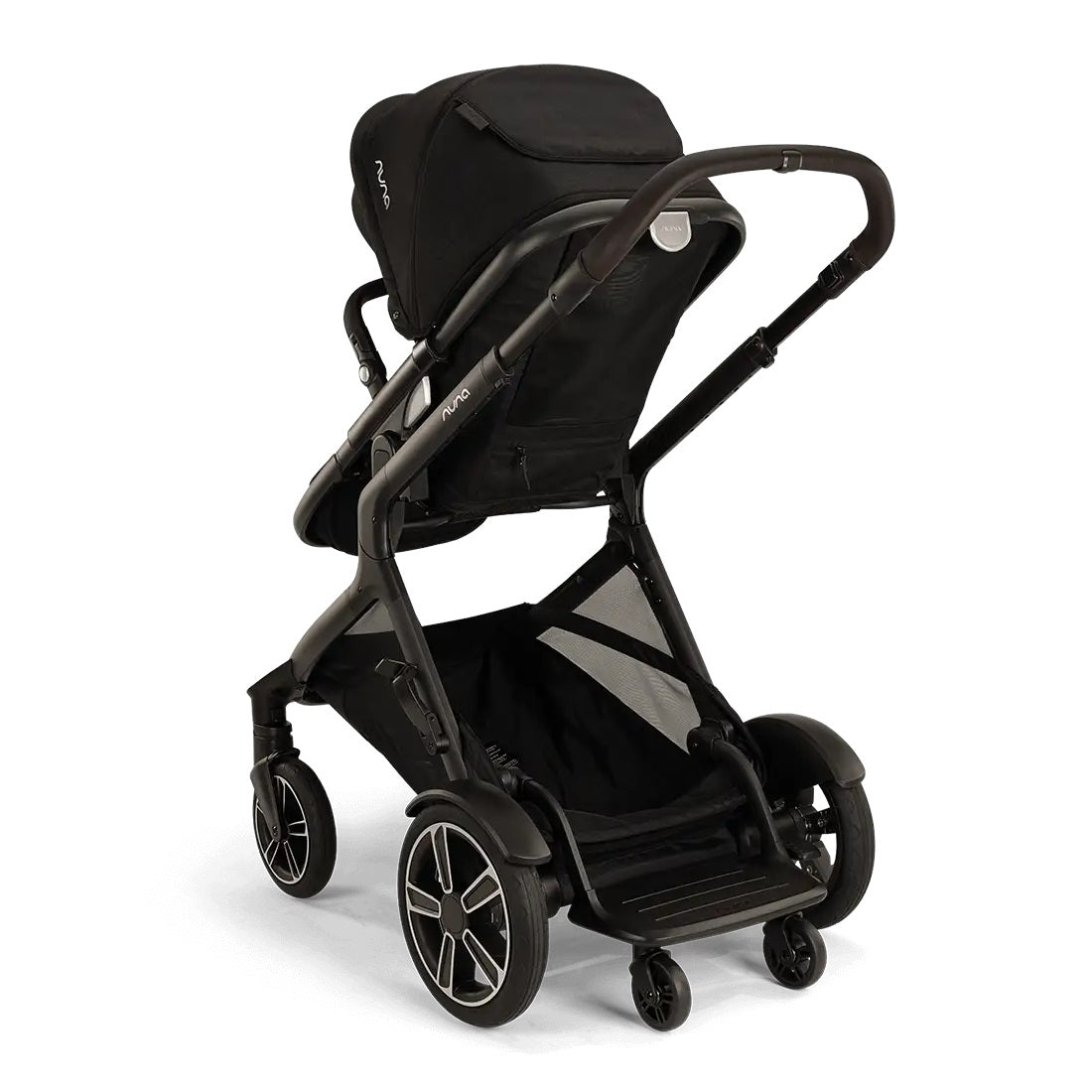 Nuna DEMI™ Next Stroller + Rider Board in Caviar/Chocolate