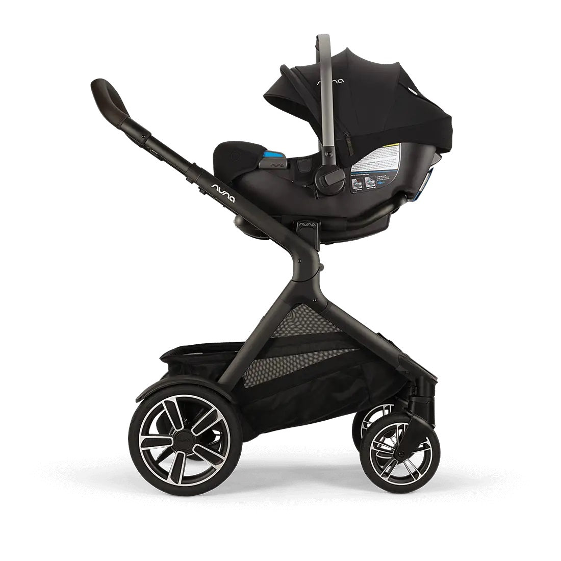 Nuna DEMI™ Next + PIPA™ Aire RX Travel System in Caviar/Chocolate