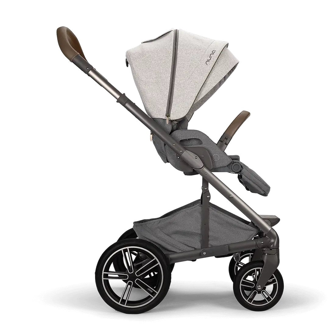Nuna MIXX Next Stroller with Magnetic Buckle in Curated