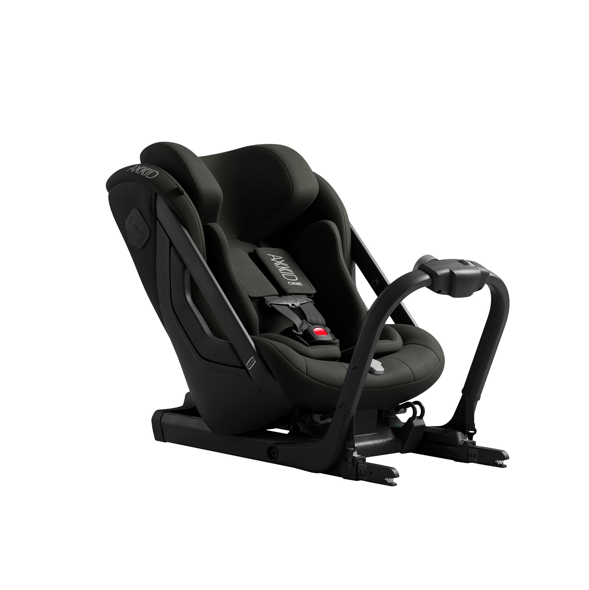 AXKID One 3 Rear Facing Car Seat in Forest Moss Green