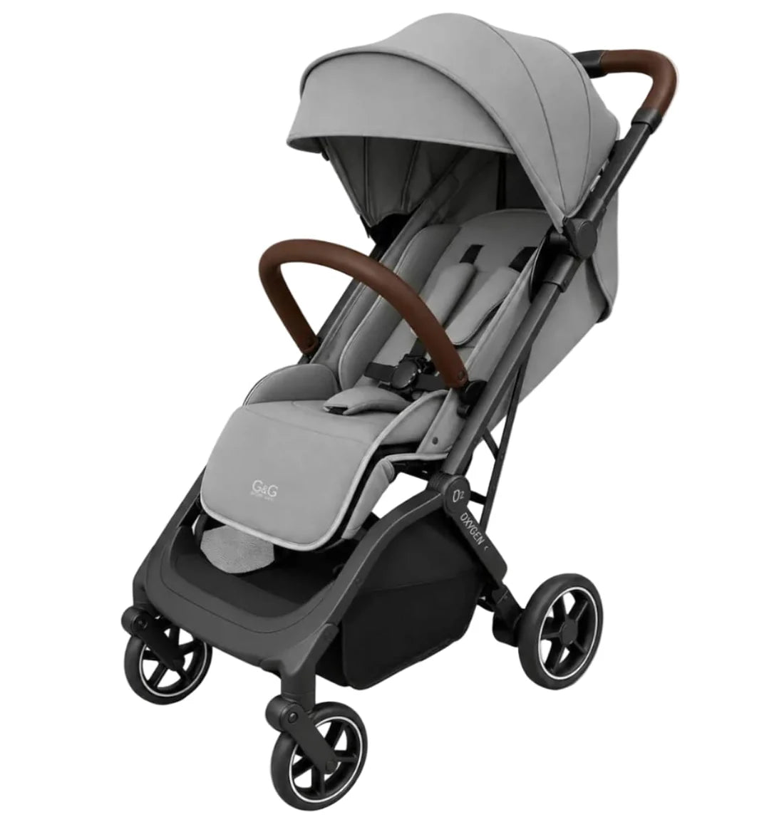 guzzie+Guss Oxygen v3 Travel Stroller in Platinum