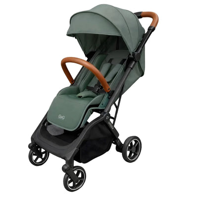 guzzie+Guss Oxygen v3 Travel Stroller in Tropical Green