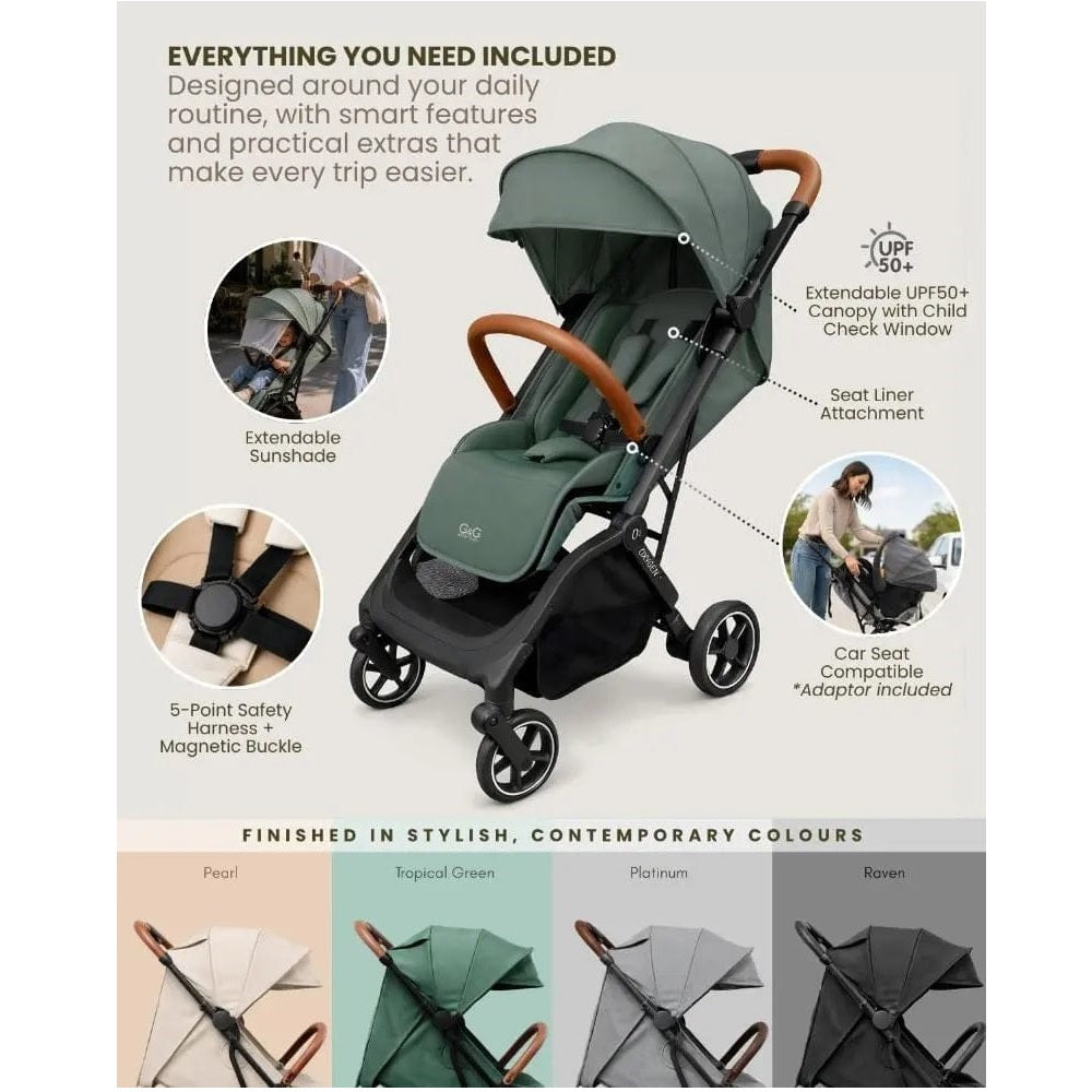 guzzie+Guss Oxygen v3 Travel Stroller