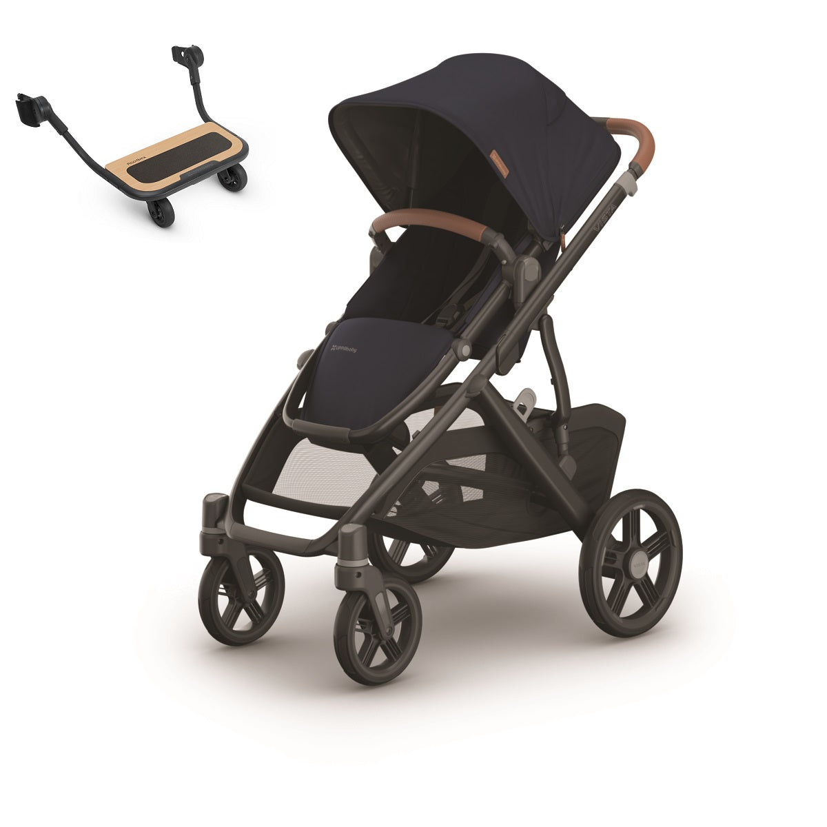 UPPAbaby VISTA V3 Stroller + PiggyBack Bundle in Noa