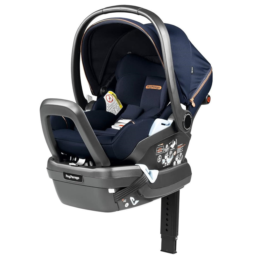 Peg Perego Viaggio 4-35 Lounge Infant Car Seat + Base in blue shine