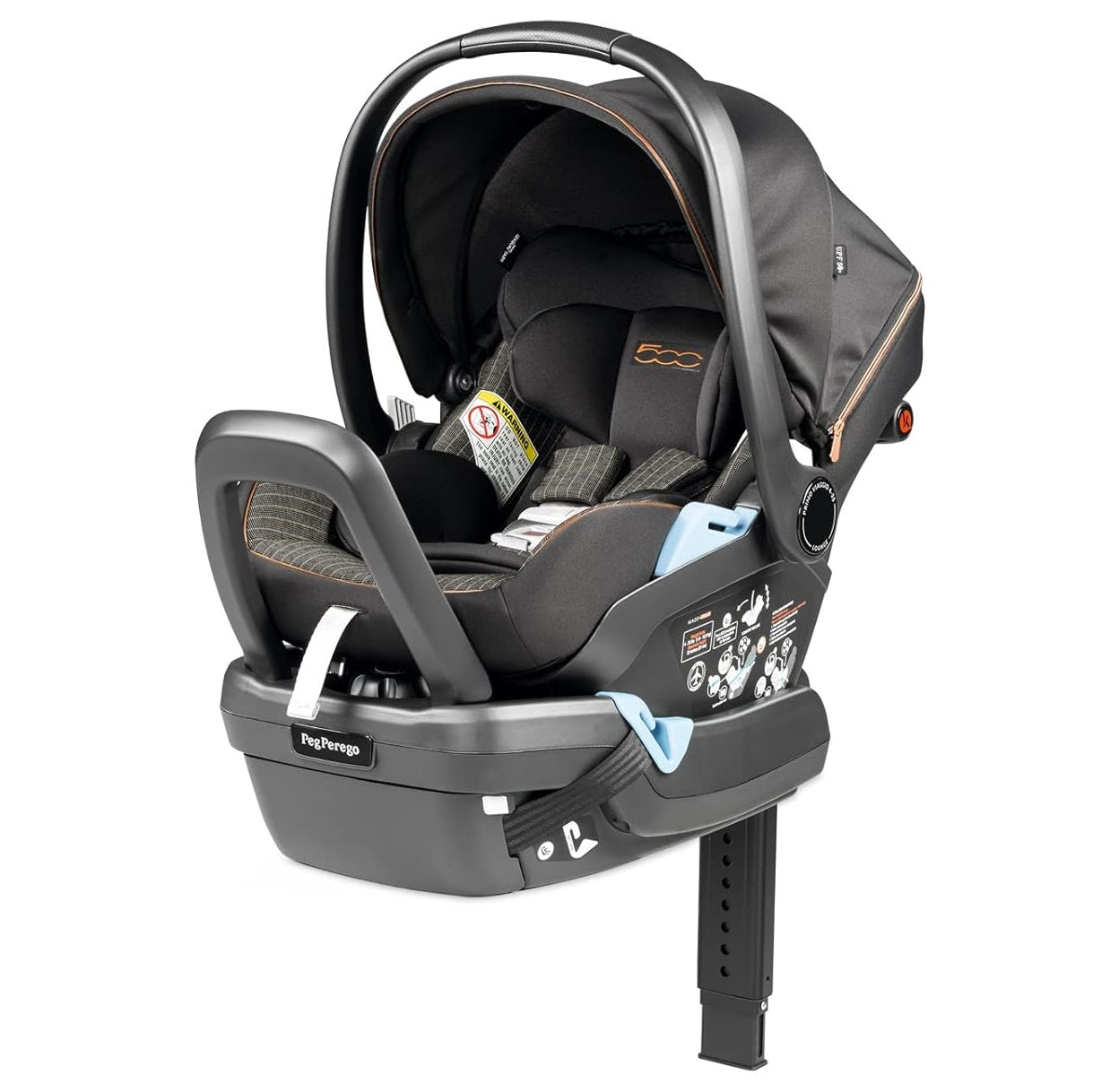 Black newborn car seat best sale