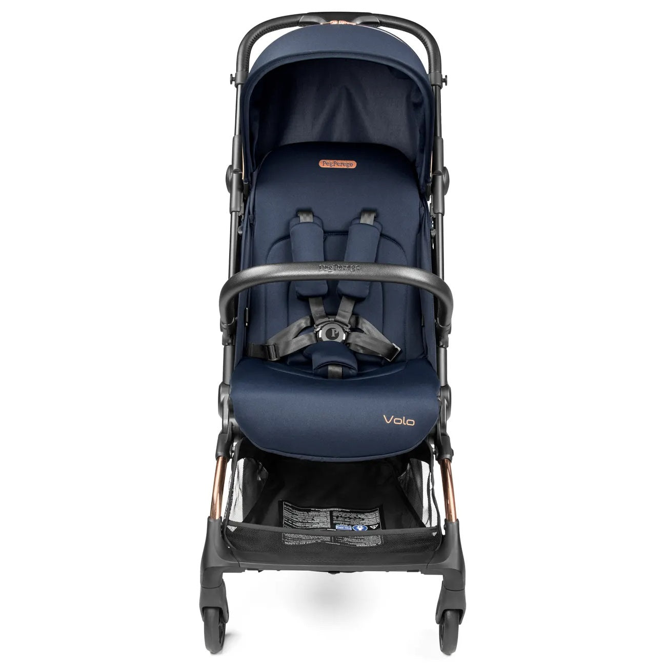 Peg Perego Volo Compact Stroller in Blue Shine