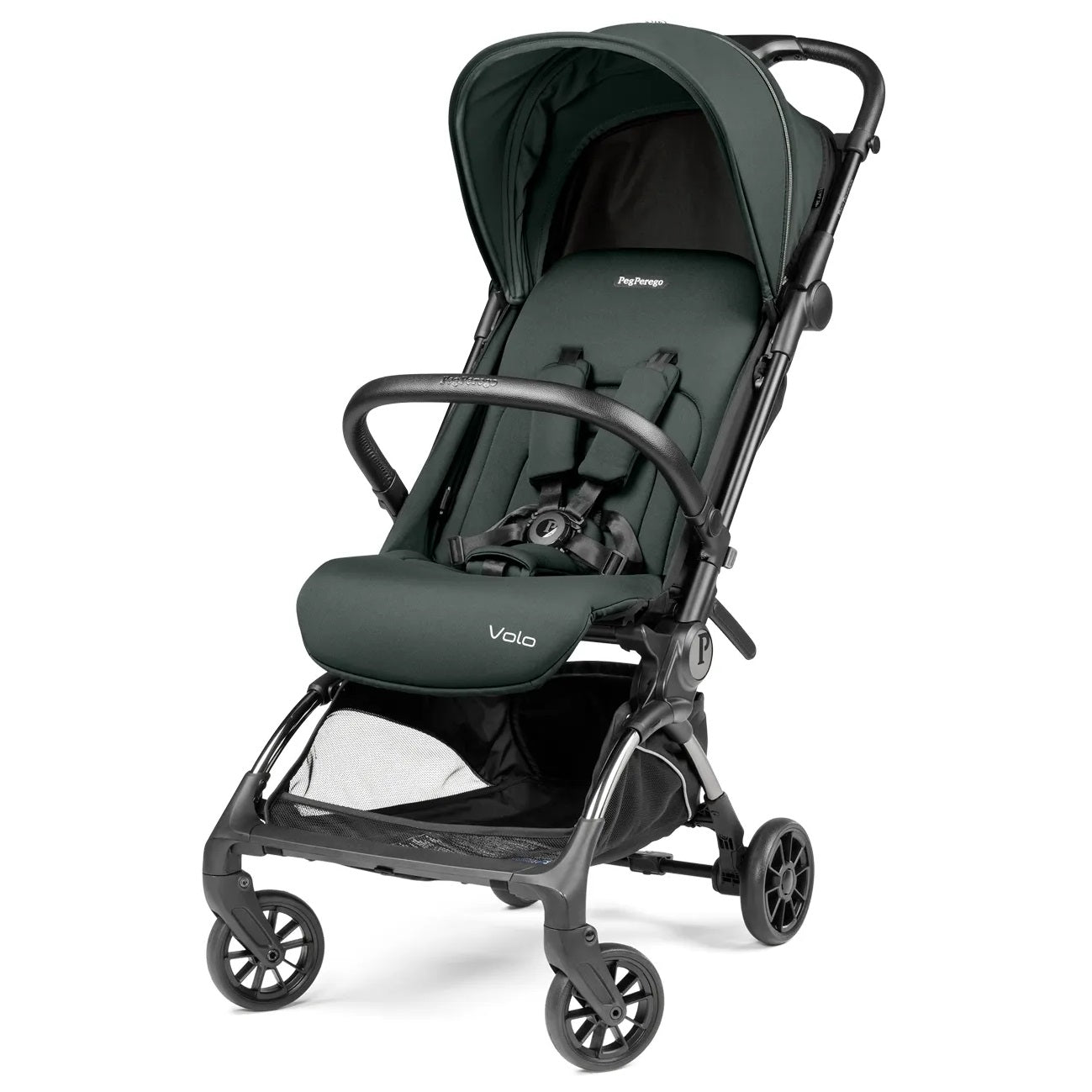 Peg Perego Volo Compact Stroller in Metal