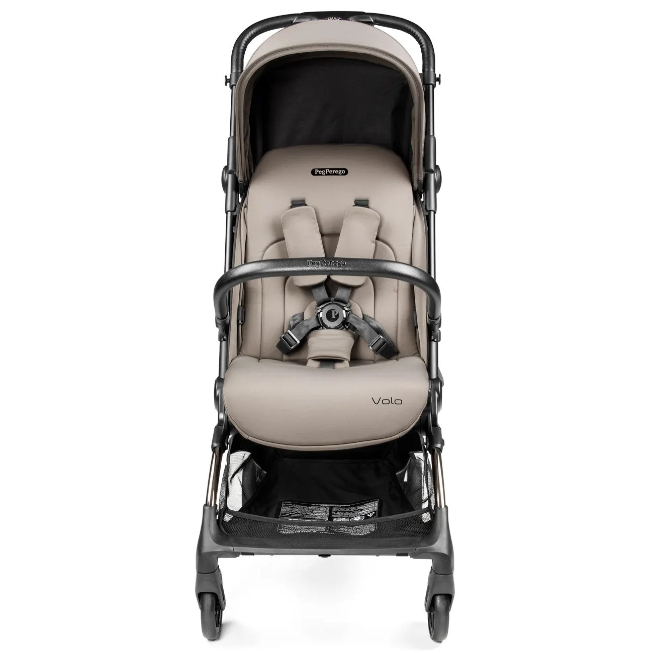 Peg Perego Volo Compact Stroller in Misty Beige