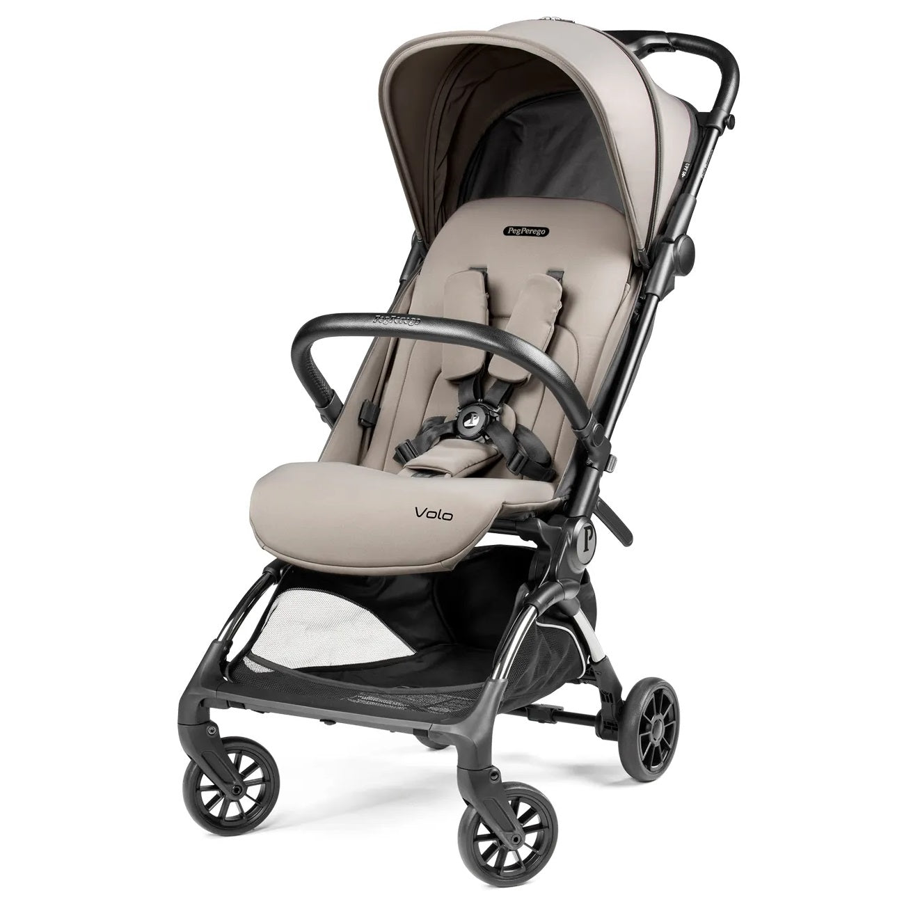 Peg Perego Volo Compact Stroller in Misty Beige