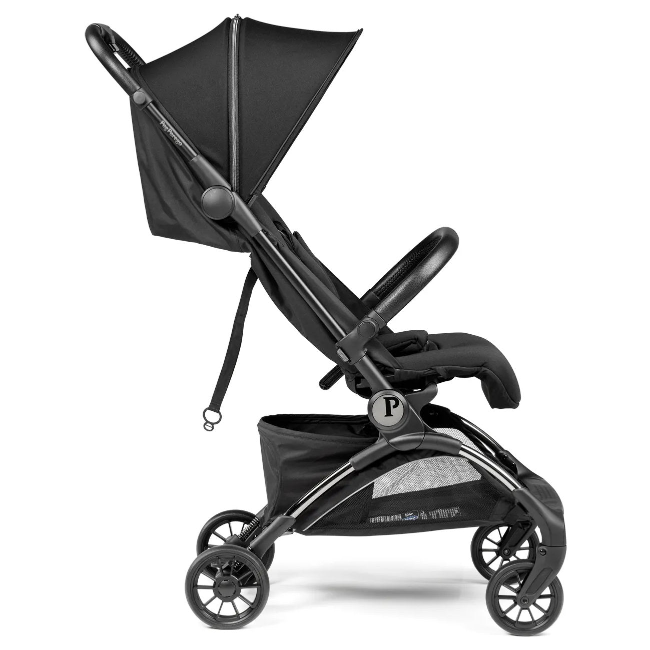 Peg Perego Volo Compact Stroller in True Black