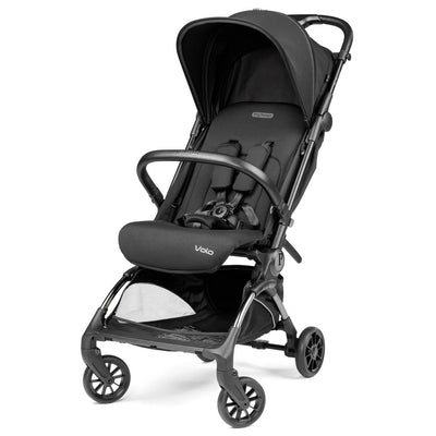 Peg Perego Volo Compact Stroller in True Black