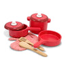 Melissa & Doug Play Kitchen Accessory Set - Pot & Pans