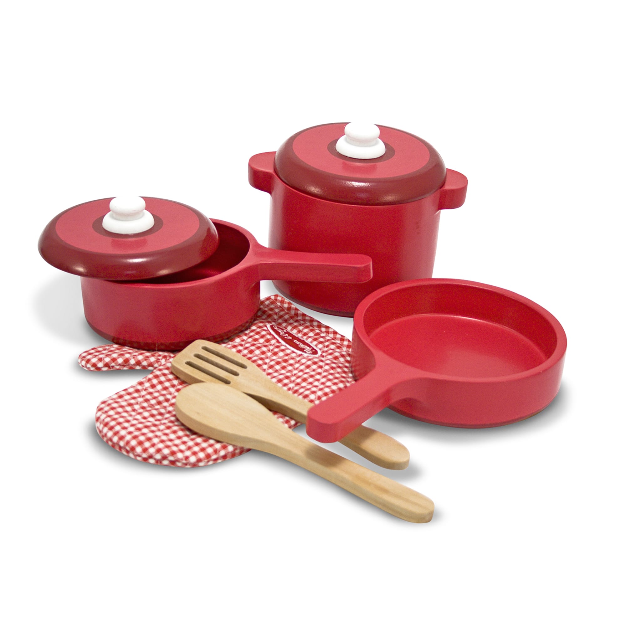 Melissa & Doug Play Kitchen Accessory Set - Pot & Pans